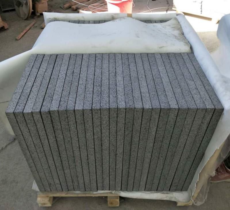 Blue Black Granite Paving