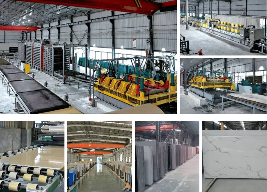 factory of calacatta valencia quartz