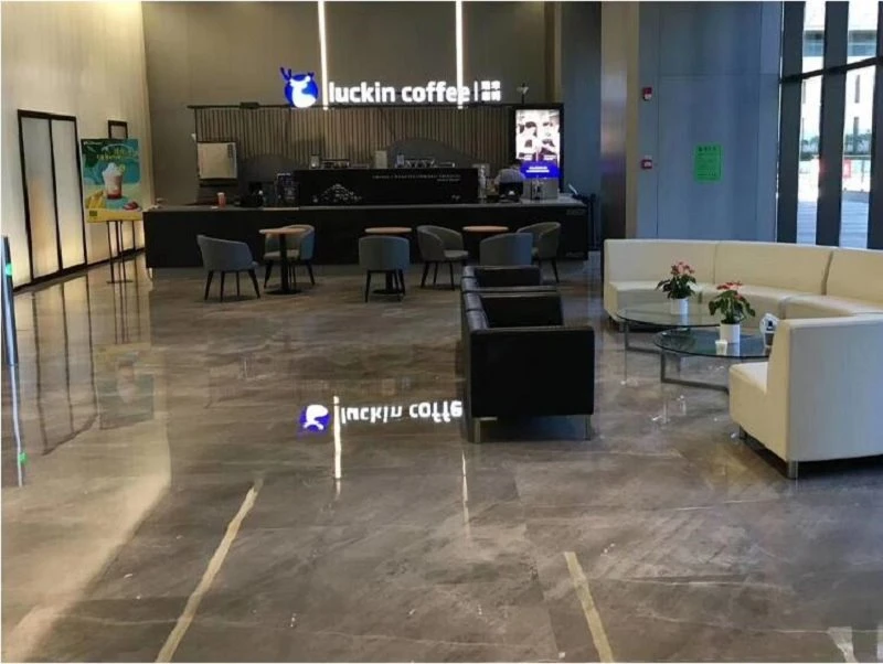 brown marble flooring
