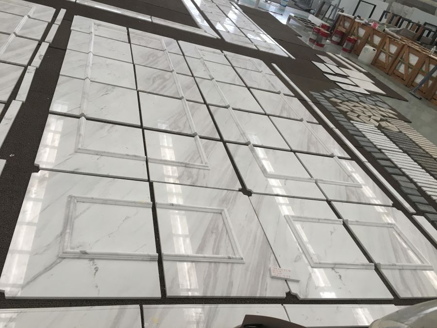 volakas marble tile