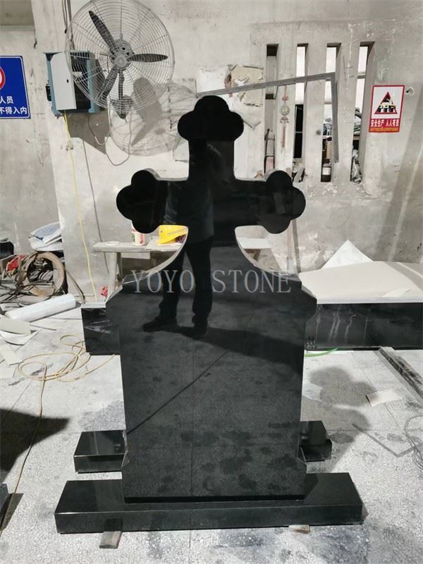 granite base for headstone