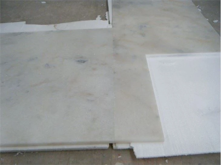 chinese carrara white marble countertop