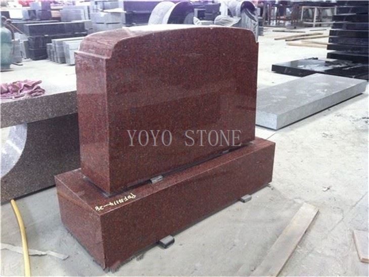 granite slant headstones