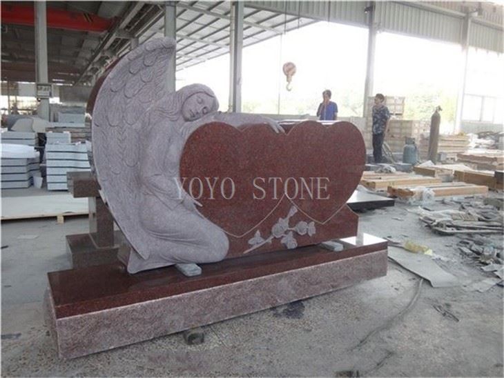 angel memorial granite