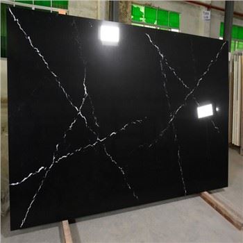 Nero Marquina projekteeritud kvartsplaat
