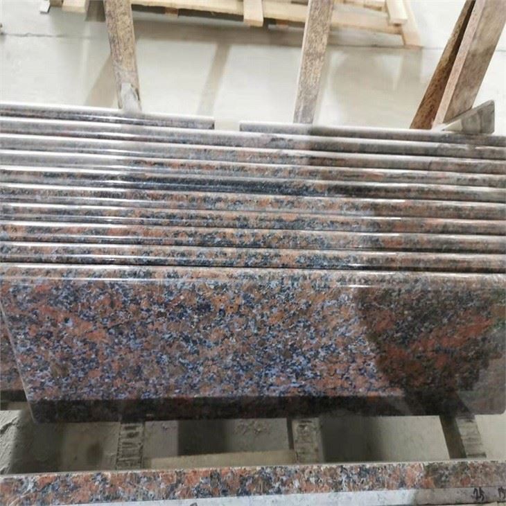 tan brown granite slab
