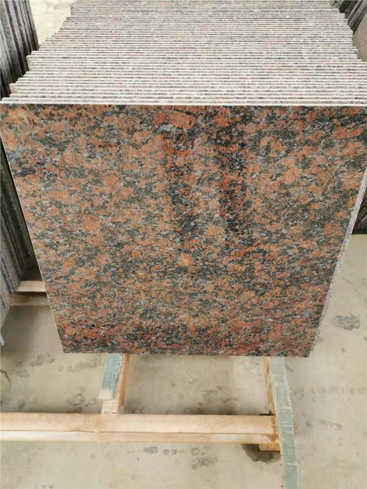tan brown polished granite