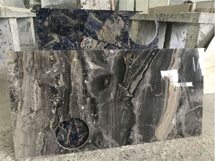 venice brown marble slab